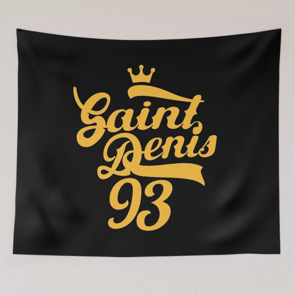 Item preview, Paris Saint-Denis ,Paris Saint-Denis lettering, Paris Saint-Denis logo designed and sold by Boogosh.