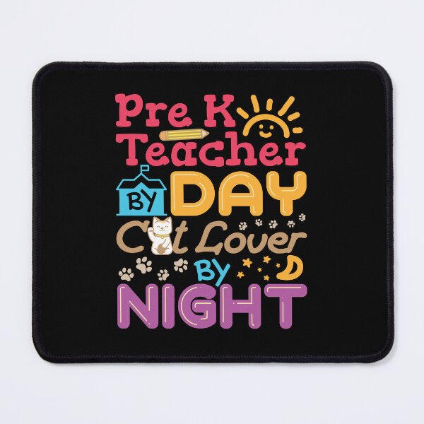 Item preview, Pre K Teacher By Day Cat Lover By Night designed and sold by jaygo.