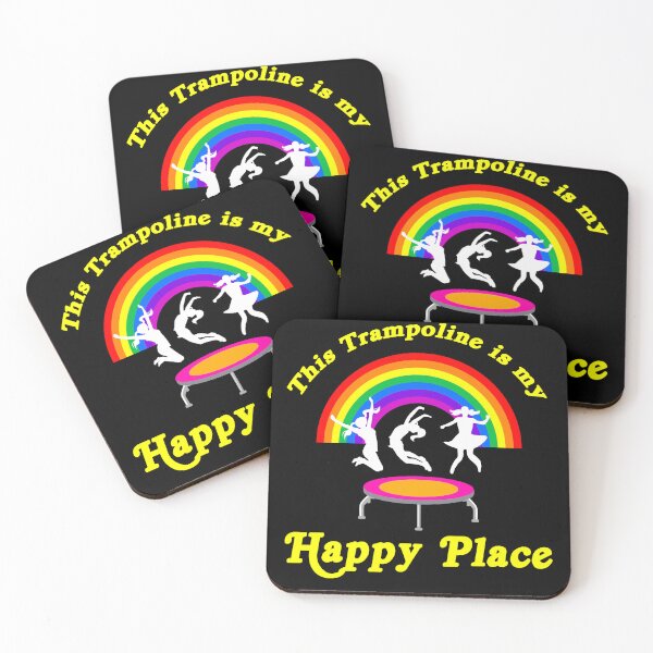 Item preview, Funny Gymnastics Trampoline and Acrobatic Sports Quote   designed and sold by Rzelemenz.