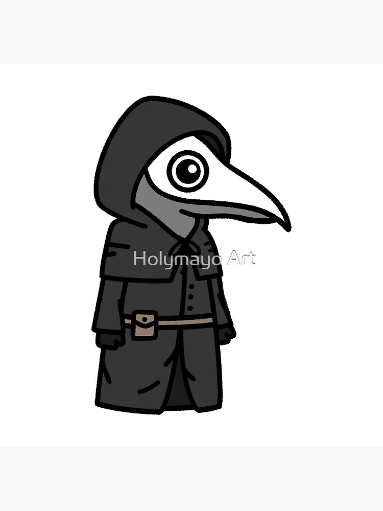 SCP-049 Plague Doctor | Art Board Print