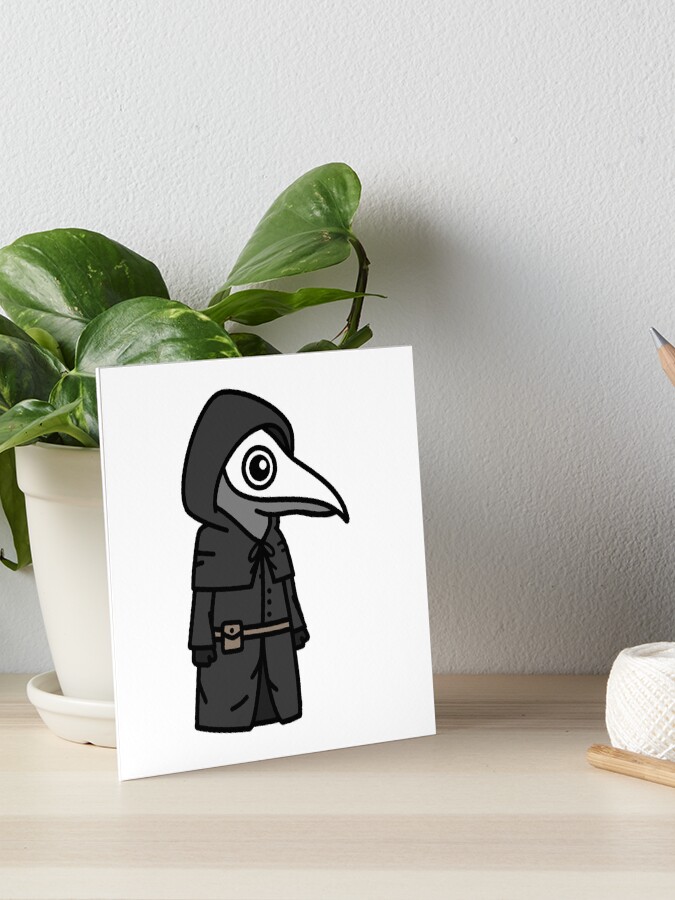 SCP-049 Plague Doctor | Art Board Print