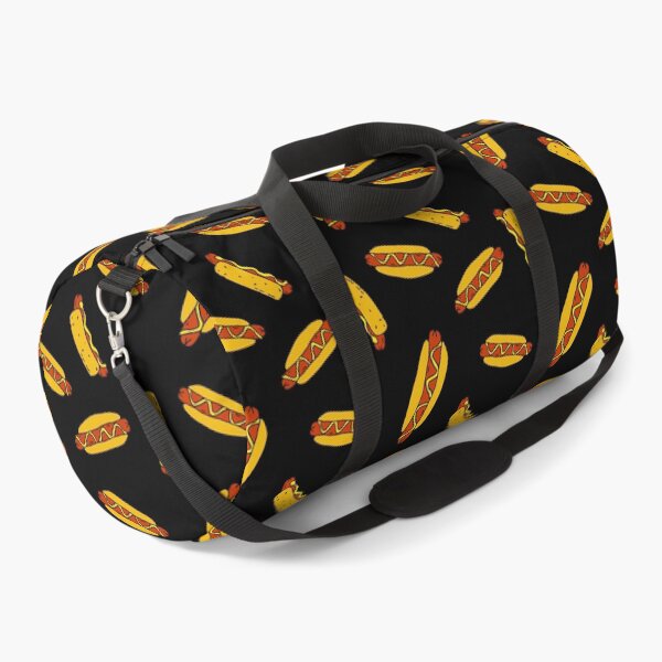 Item preview, Hot Dogs Fast Food Pattern designed and sold by HotHibiscus.