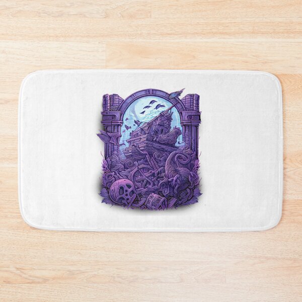 Item preview, brights_bitcoin_crash_linen__lavender and Stranger things abstract scene , sifi, trees, mountains, designed and sold by adee1122.