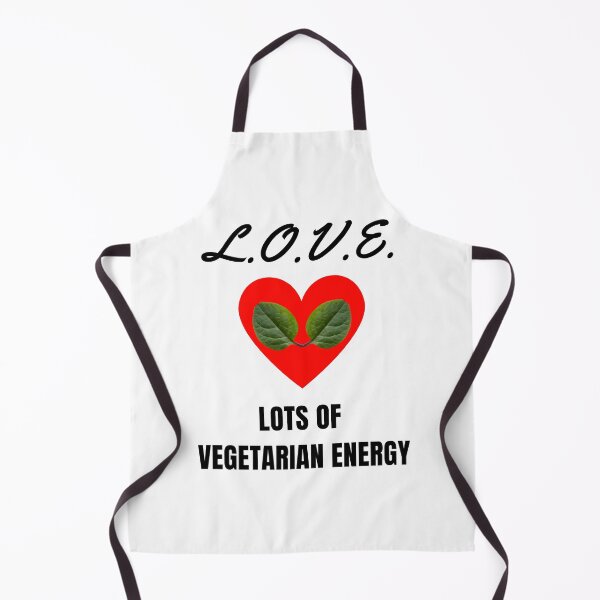 Item preview, Vegetarian Acronym For LOVE | Lots Of Vegetarian Energy (Black Font) | Acronym designed and sold by ACRONYMSONLY.