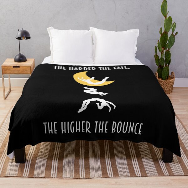 Item preview, Funny Gymnastics Trampoline and Acrobatic Sports Quote designed and sold by Rzelemenz.