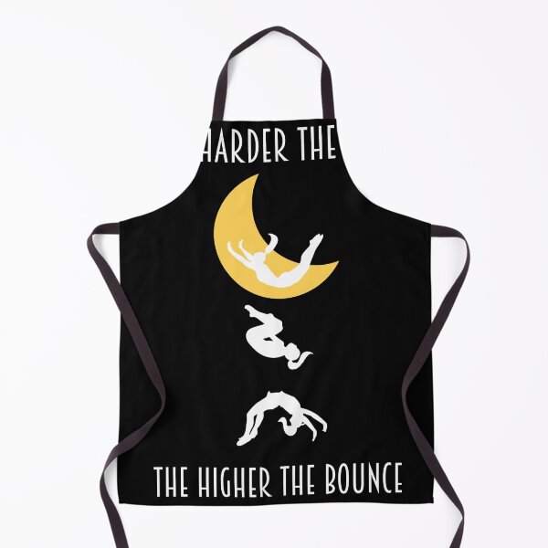 Item preview, Funny Gymnastics Trampoline and Acrobatic Sports Quote   designed and sold by Rzelemenz.