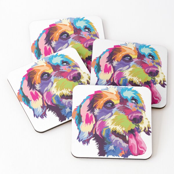 Item preview, Colorful Pop Art Style Dog designed and sold by Ali K. Alobaidi.