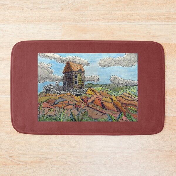 Item preview, 693 - PELE TOWER - DAVE EDWARDS - COLOURED PENCILS & INK - 2022 designed and sold by BLYTHART.