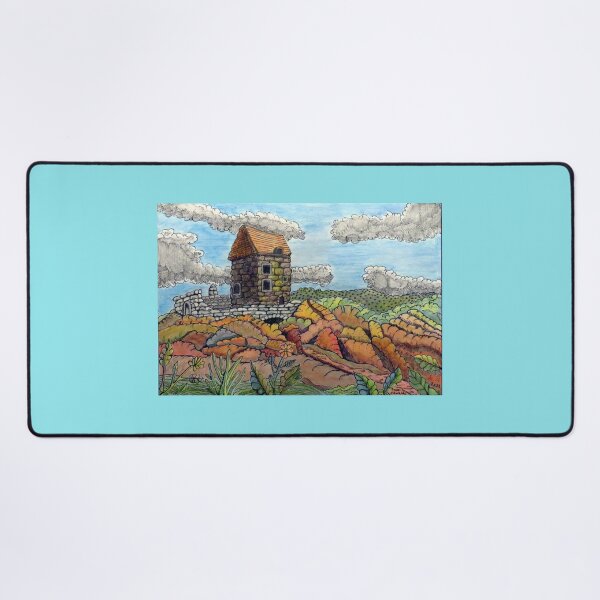 Item preview, 693 - PELE TOWER - DAVE EDWARDS - COLOURED PENCILS & INK - 2022 designed and sold by BLYTHART.