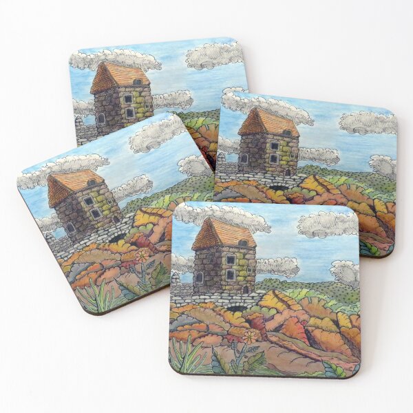 Item preview, 693 - PELE TOWER - DAVE EDWARDS - COLOURED PENCILS & INK - 2022 designed and sold by BLYTHART.