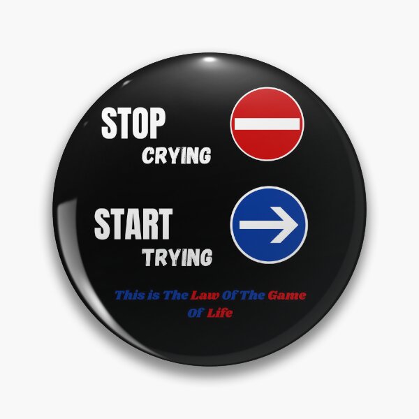 Item preview,  STOP CRYING START TRYING LIFE POSITIVE  t-shirt designed and sold by TamouStyle.