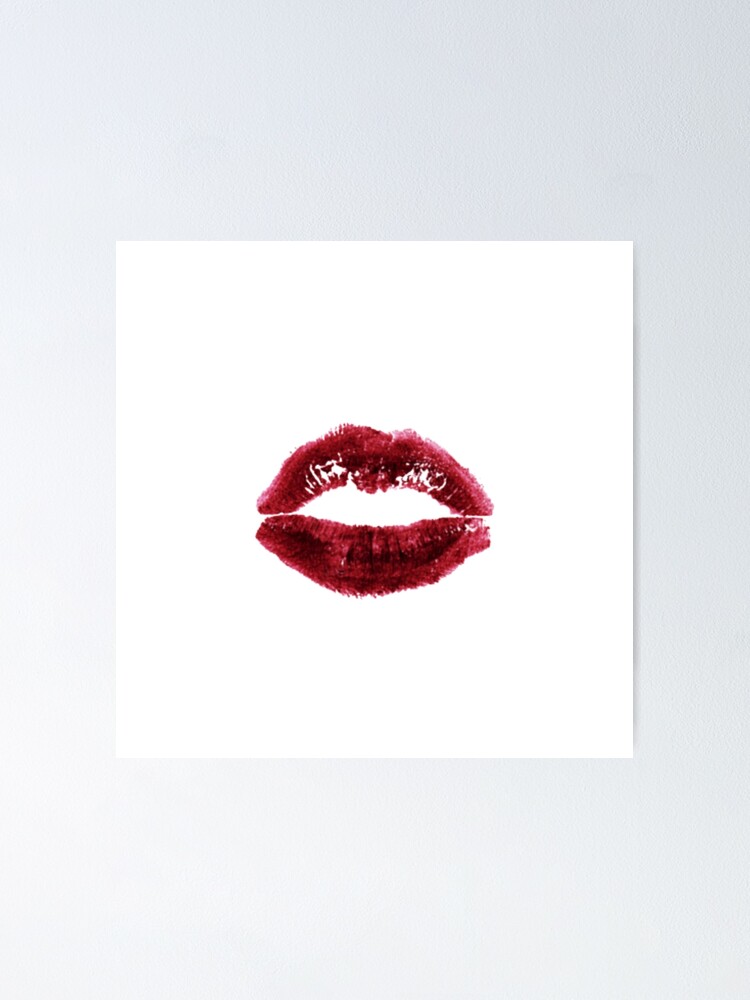 red lipstick stain