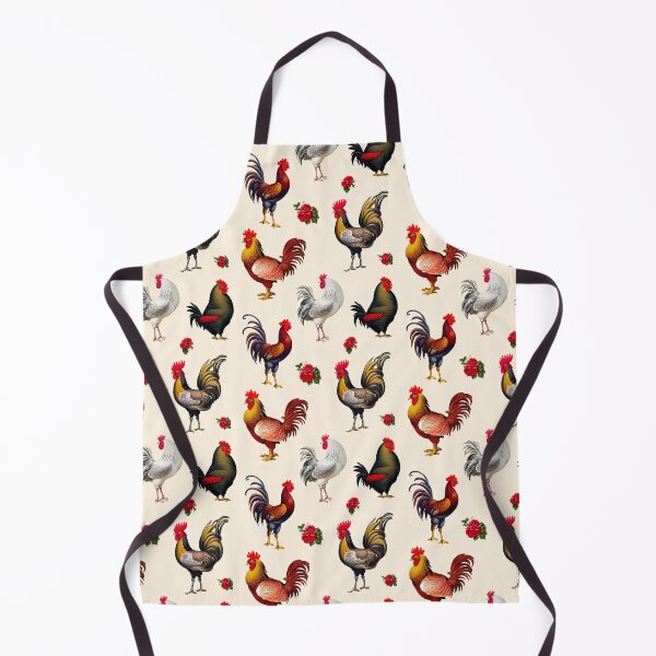 Item preview, Vintage Farm Roosters  designed and sold by UncannyCanvas.