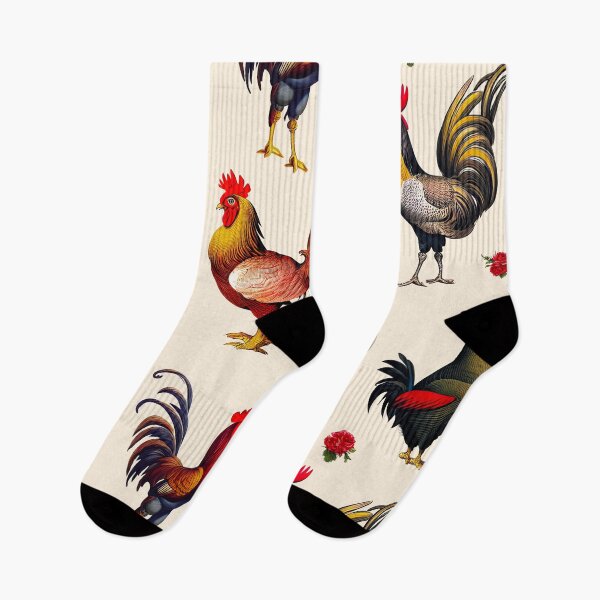 Item preview, Vintage Farm Roosters  designed and sold by UncannyCanvas.