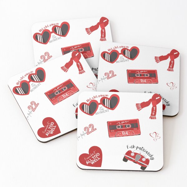 Item preview, RED- Taylor Swift album sticker pack designed and sold by mehak Khan.