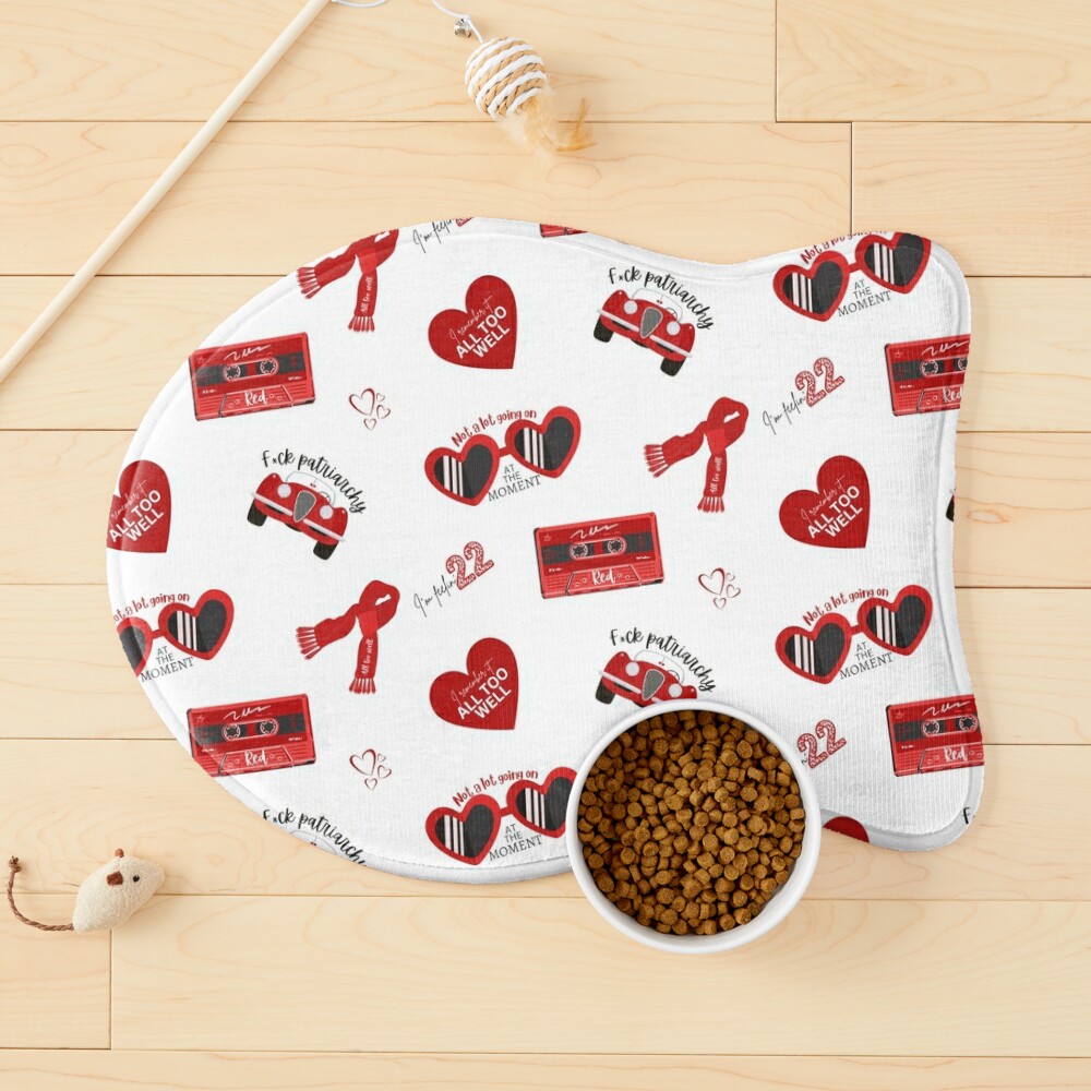 Swiftie Cat Red Sticker – Maple Layne Market