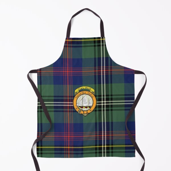 Artikelvorschau, Hölzerner schottischer Tartan und Wappen entworfen und verkauft von BagTown Clans.