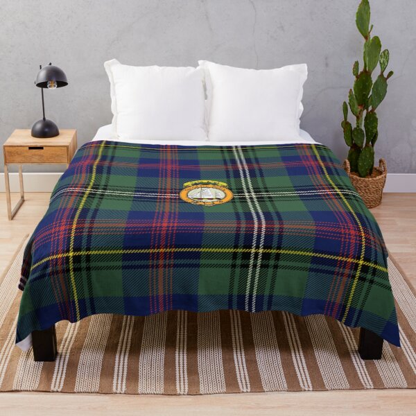 Item preview, Wood Scottish Tartan and Crest designed and sold by BagTown Clans.