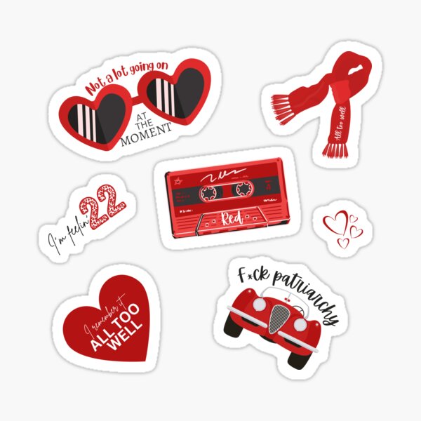 Assorted Taylor Swift Stickers