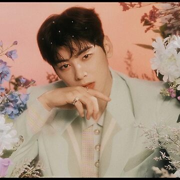 Astro Cha Eun Woo Greeting Card for Sale by gracesuzannexie