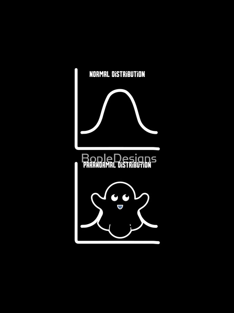 Thumbnail 4 of 4, iPhone Case, Normal Distribution Paranormal Distribution - Paranormal Distribution designed and sold by BopleDesigns.