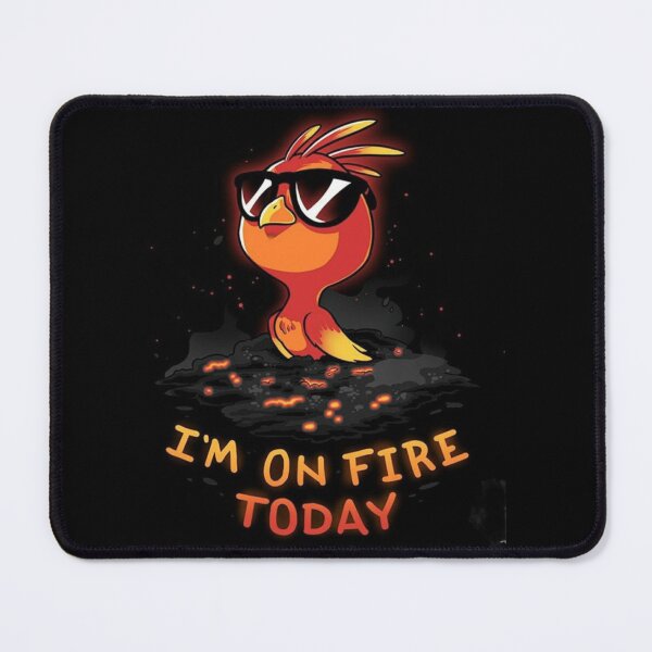 Item preview, Im On Fire Today / Cute Phoenix With Glasses designed and sold by Chris Mpasirogloy.