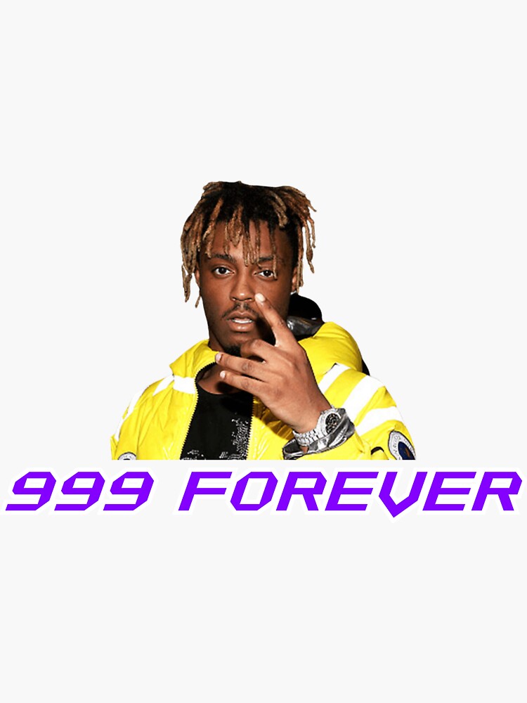 "JUICE WRLD 999 FOREVER " Sticker for Sale by UniwearStreet Redbubble