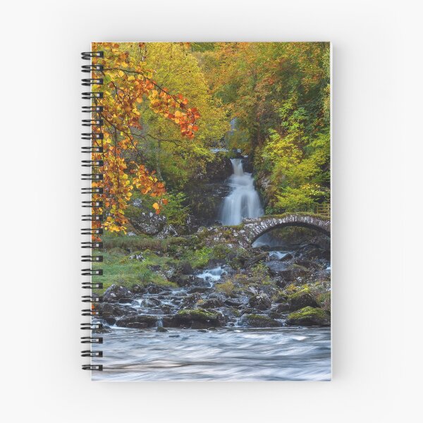 Item preview, Glen Lyon Roman Bridge Autumn Colours Perthshire Scotland. designed and sold by PhotosEcosse.