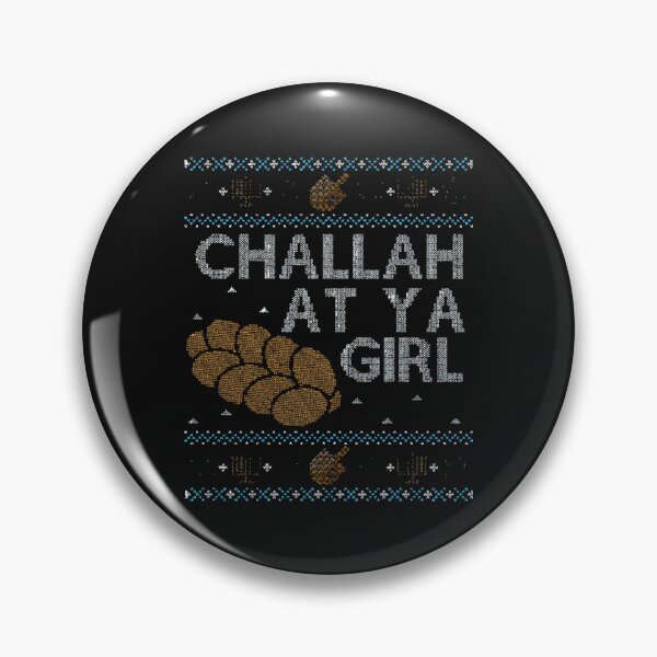 Item preview, Funny Ugly Hanukkah Sweater, Challah at Ya Girl designed and sold by DeanPalmer09.