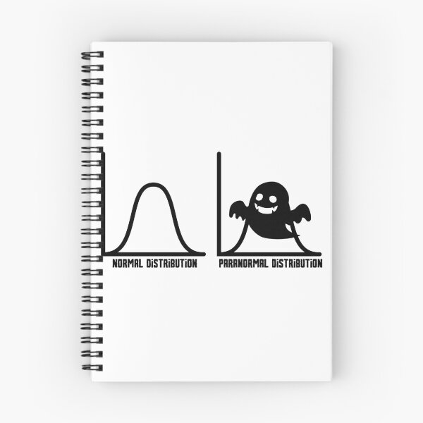 Aperçu de l'œuvre Distribution paranormale | Distribution normale Distribution paranormale créée et vendue par BopleDesigns.