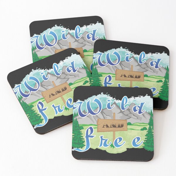 Item preview, Camping wild and free designed and sold by schoolarts.