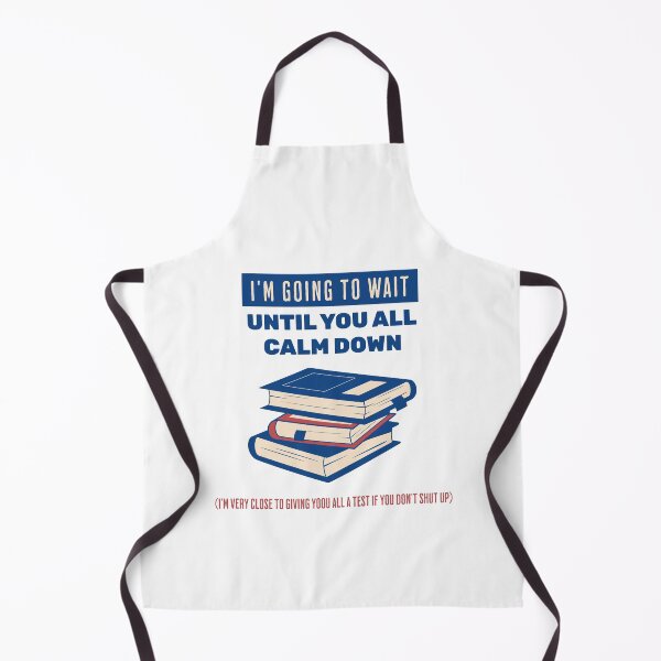 Item preview, I’m going to wait until you all calm down. Teacher White Lies designed and sold by Amir Abou-Roumié.