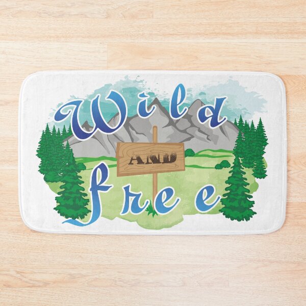 Item preview, Camping wild and free designed and sold by schoolarts.