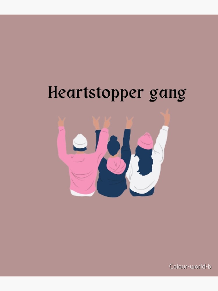 "Heartstopper Gang" Poster For Sale By Colour-world-b | Redbubble