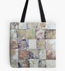 Eco Print Leaves Patchwork Tote Bag