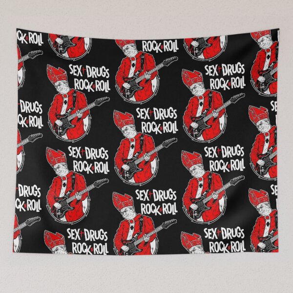Item preview, Pope Rock Star designed and sold by desecrateart.