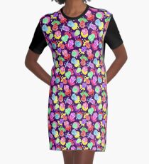 Ring Pop Cosmic Sparkle - Purple Graphic T-Shirt Dress