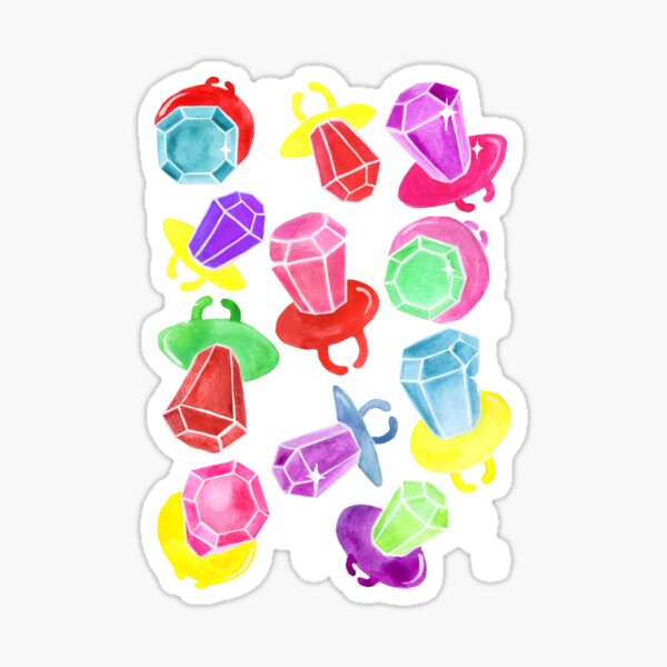 Ring Pop Cosmic Sparkle - Purple Sticker
