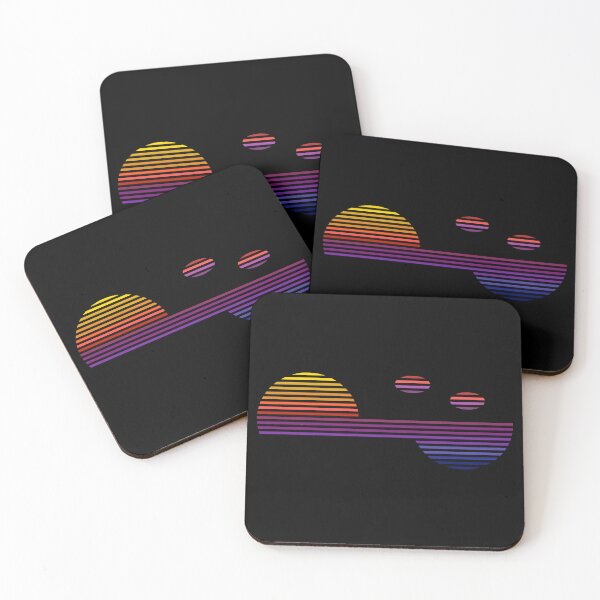 Item preview, Retro Sunset over Horizon designed and sold by GodxanGalactic.
