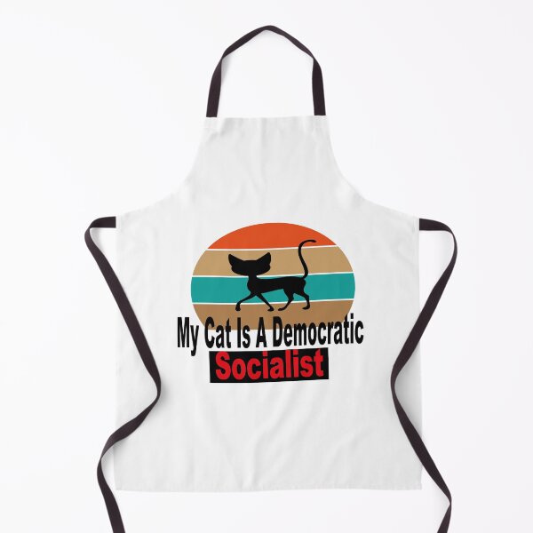 Aperçu de l'œuvre Mon chat est un socialiste démocrate créée et vendue par GridText.
