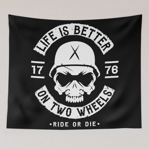 Item preview, BIKER - LIFE IS BETTER ON TWO WHEELS designed and sold by ShirtWreck.