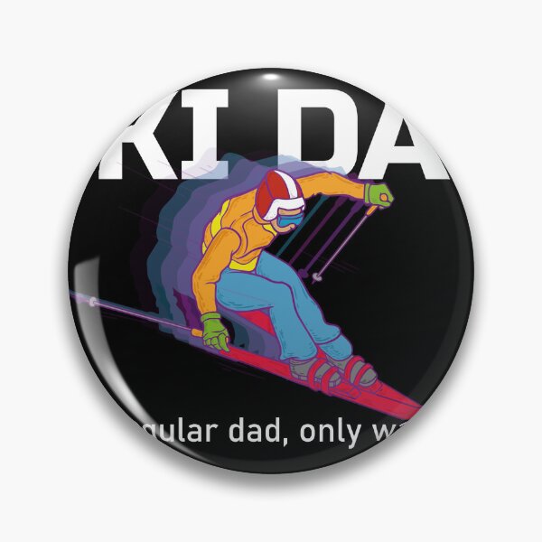 Item preview, Funny Skiing Skier Design with Quote for a Ski Dad  designed and sold by Rzelemenz.