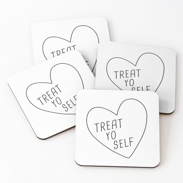 Item preview, Treat Yo Self | White  designed and sold by Me And The Moon.