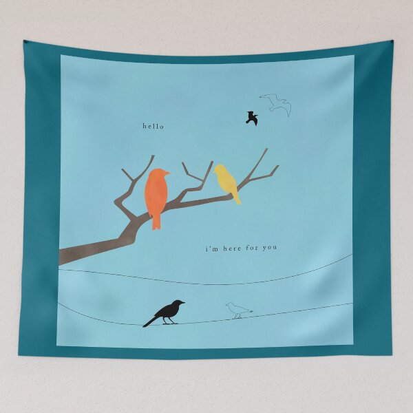 Item preview, hello I’m here for you designed and sold by natural-neutral.