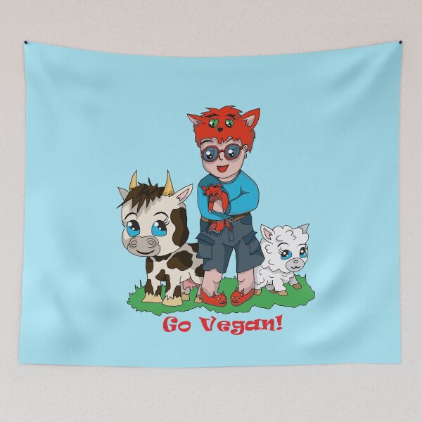 Item preview, Cute vegan kid designed and sold by BeingNow.