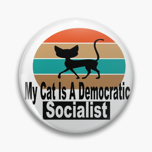 Item preview,  My Cat Is A Democratic Socialist designed and sold by GridText.