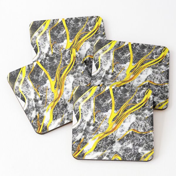 Item preview, Marble Black Gold Texture designed and sold by Ascooepics.