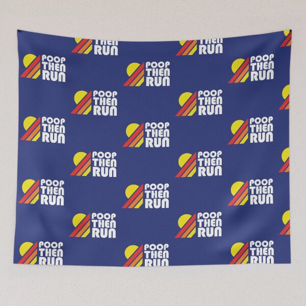 Item preview, Poop Then Run designed and sold by yelly123.