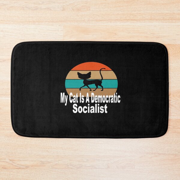 Item preview, My Cat Is A Democratic Socialist designed and sold by GridText.