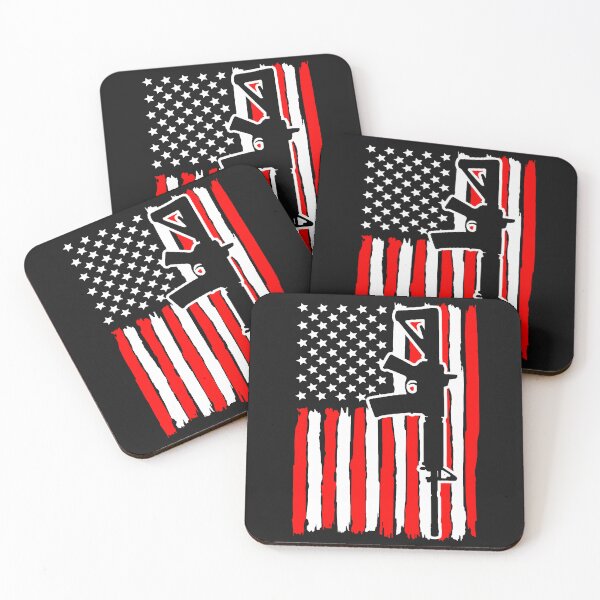 Item preview, USA Flag Rifle Patriotic Second Amendment Patriotic Gun Rights Usa Patriotic Gun Rights designed and sold by henrydy.
